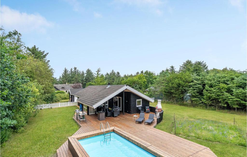 Lovely Home In Saltum With Kitchen